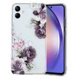 Samsung Galaxy A05 Case Peony Painting Pattern - White