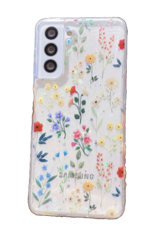 Samsung Galaxy A15 Case Protective TPU - Colourful Floral