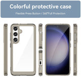 Samsung Galaxy S24 5G Case Protective Colorful Series - Transparent Grey