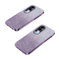 Oppo Reno10 (China) Case Shockproof Protective Glitter - Purple