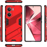 Vivo V29e Case Protective Invisible Holder TPU and PC - Red