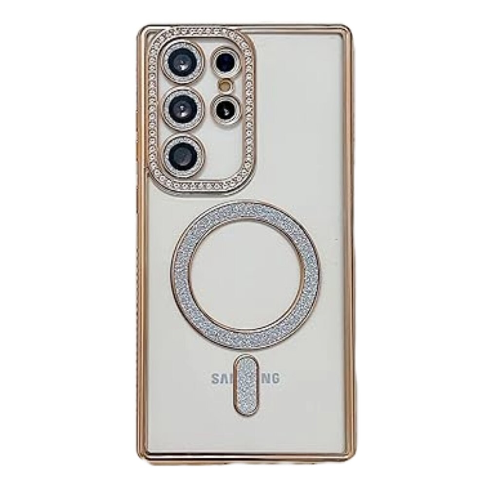 Samsung Galaxy S22 Ultra 5G Case Protective MagSafe - Gold