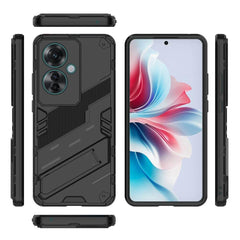 Oppo Reno11 F / F25 Pro Case Protective PC and TPU - Black