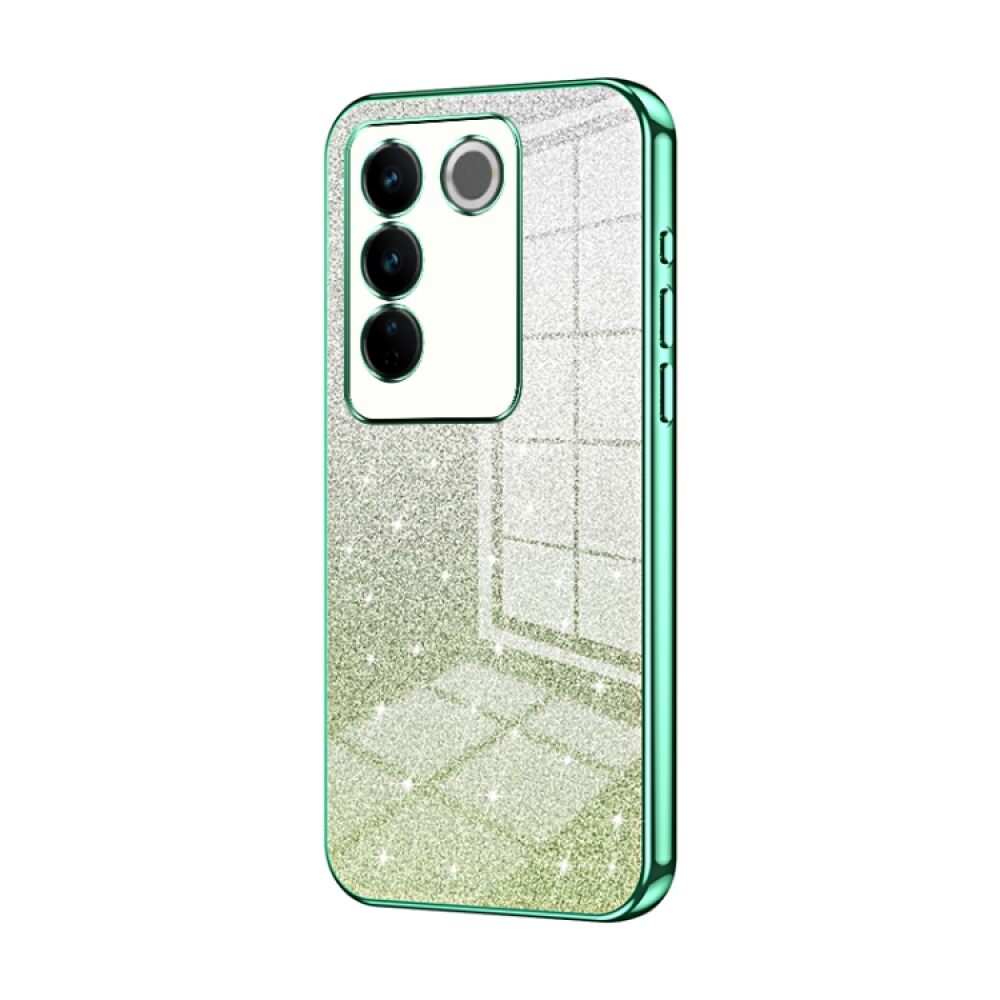 Vivo V27 Pro Case Protective Shockproof Glitter - Green