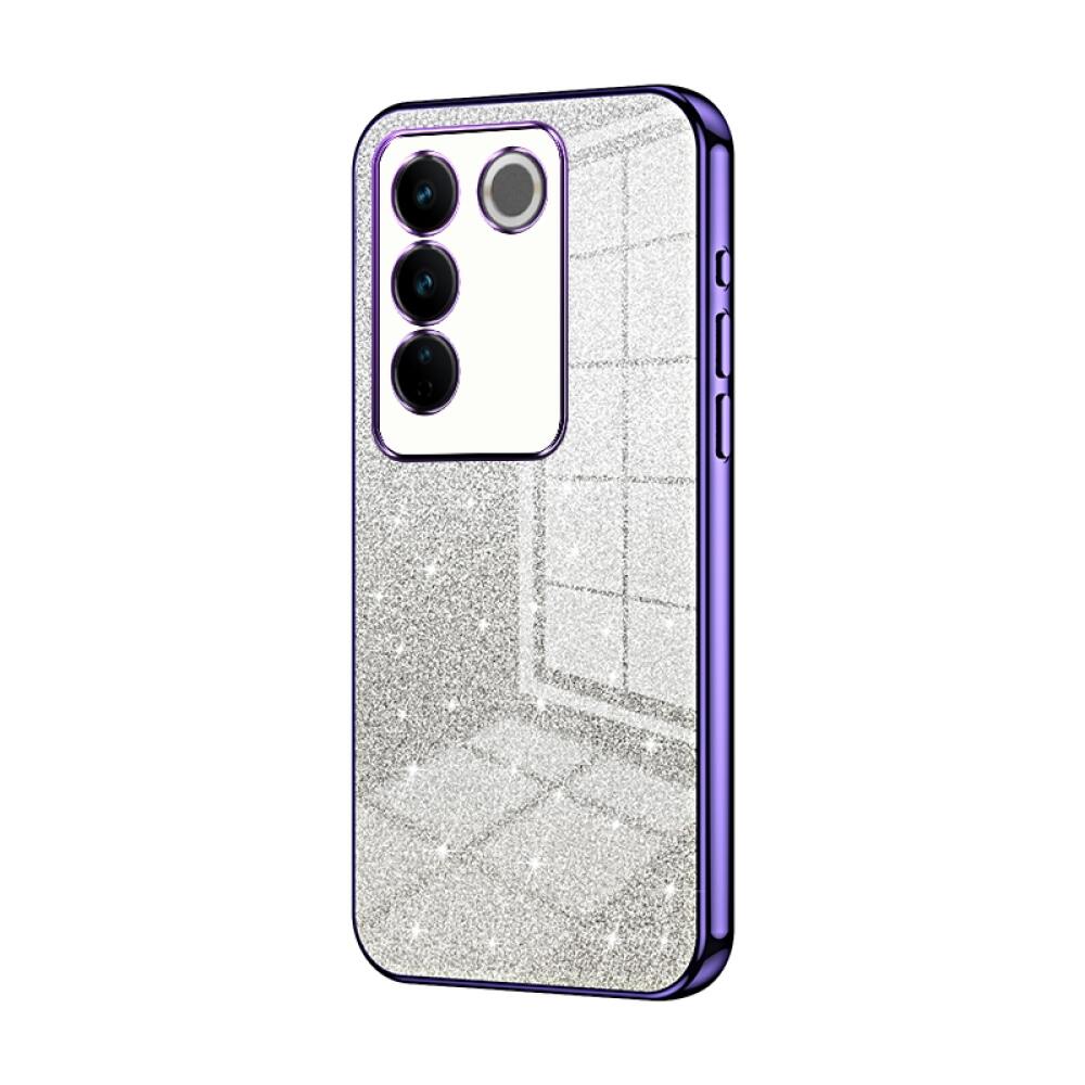 Vivo V27 Pro Case Protective Shockproof Glitter - Purple