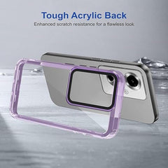 Oppo F25 PRO 5G Case Protective Shockproof - Transparent Purple