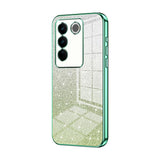 Vivo V27 Case Protective Shockproof TPU Glitter - Green