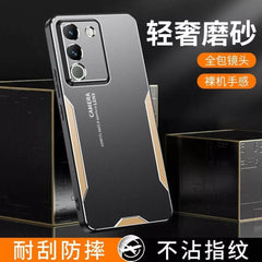 Vivo V27 Case Protective Shockproof TPU - Black Gold