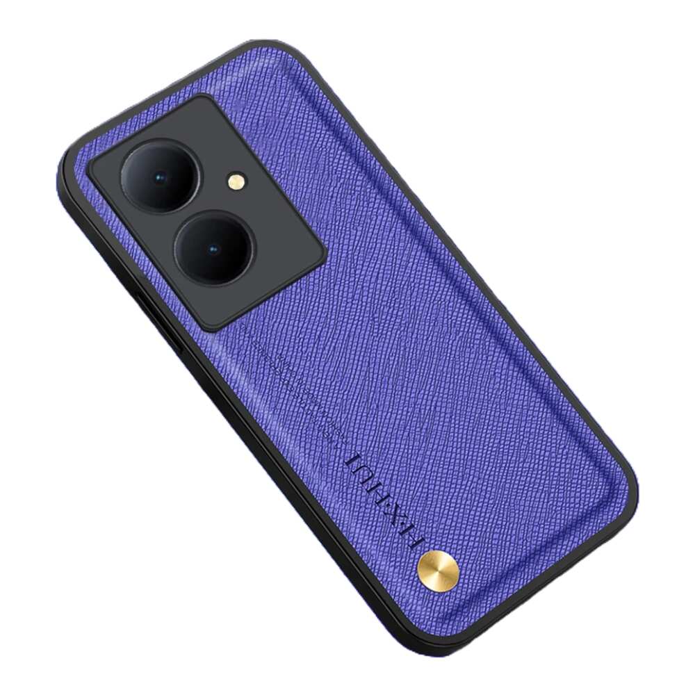 Oppo F25 Pro Case Protective TPU and Cloth - Violet Blue