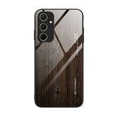 Samsung Galaxy A35 5G Case Protective Wood Grain Glass