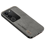 Vivo V29 / V29 Pro Case PU Leather and TPU - Ordinary Gray