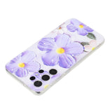 Samsung Galaxy S23 Ultra 5G Case Flowers Pattern - Purple