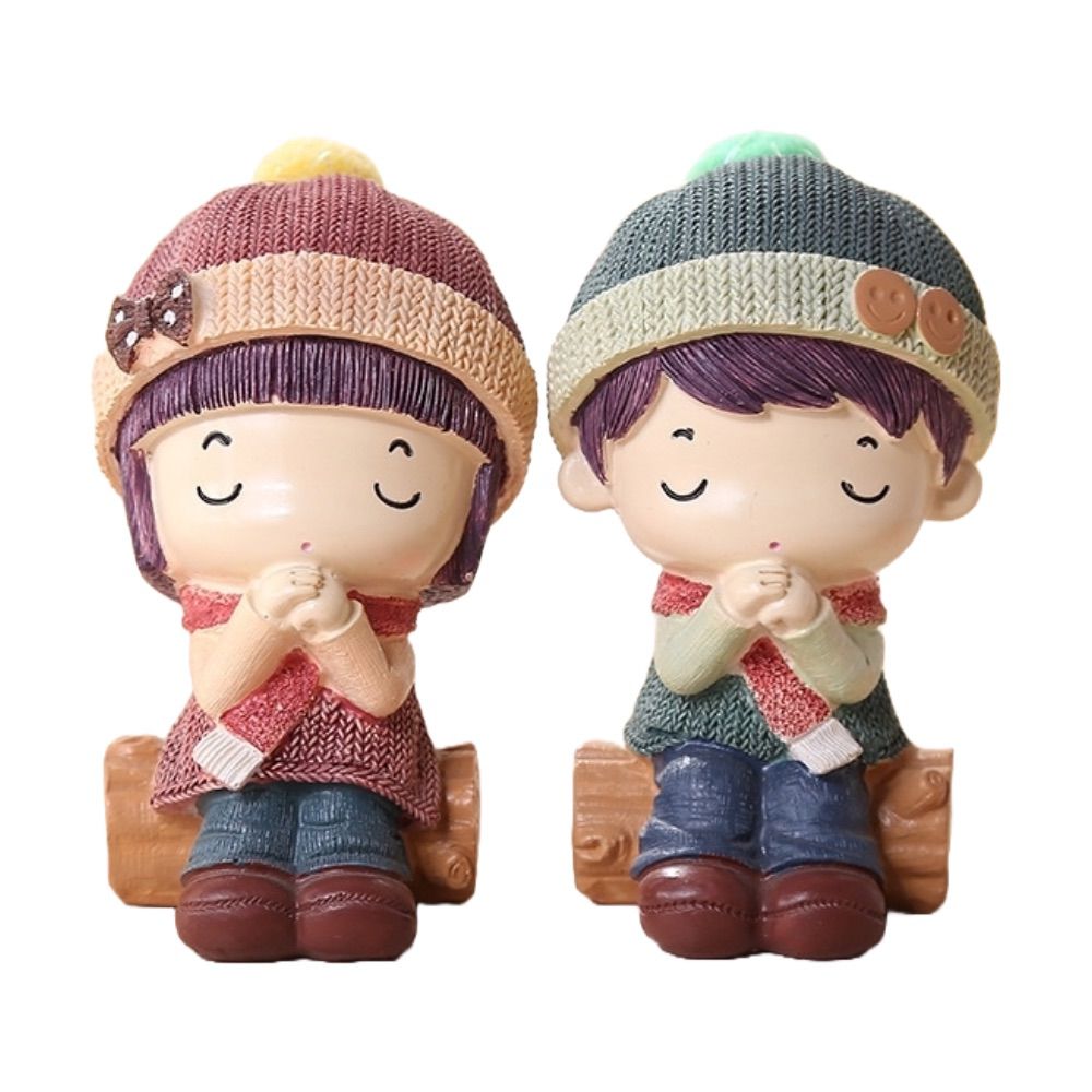 Resin Crafts Creative Home Decoration Doll