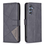 Samsung Galaxy M34 5G Case Rhombus Texture - Black