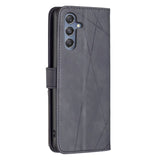 Samsung Galaxy M34 5G Case Rhombus Texture - Black