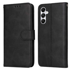 Samsung Galaxy A05s Case Classic Calf Texture PU Leather - Black