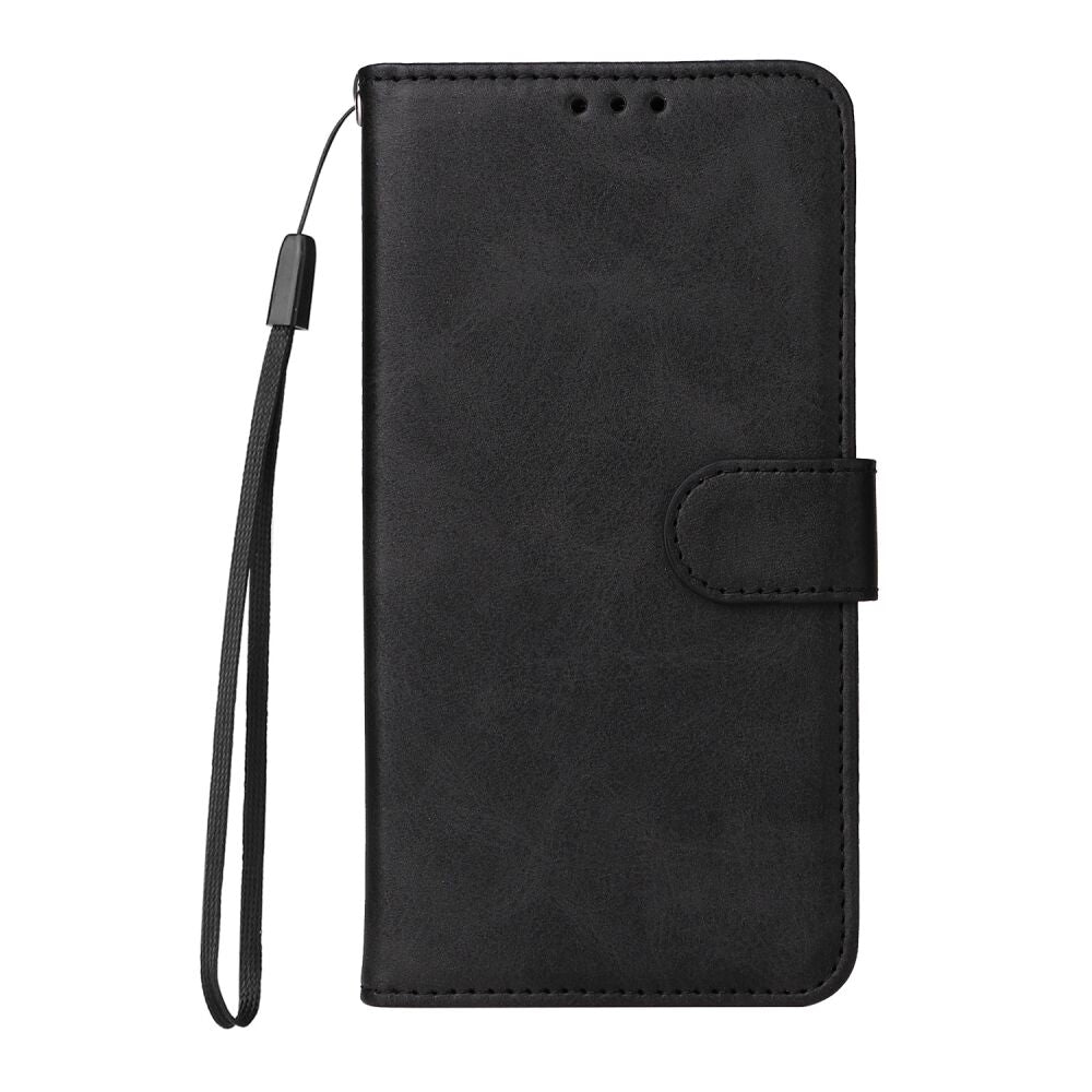 Samsung Galaxy A05s Case Classic Calf Texture PU Leather - Black