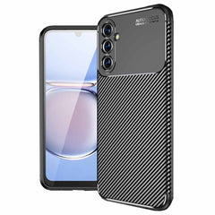 Samsung Galaxy A05s Case With Carbon Fiber Texture TPU - Black