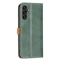 Samsung Galaxy A14 5G Case Double Sewing Thread - Green