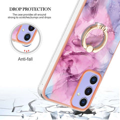 Samsung Galaxy A15 5G Case Electroplating Marble - Pink