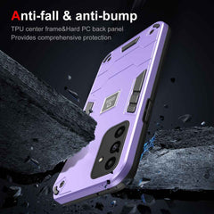 Samsung Galaxy A15 5G Case 2 in 1 Shockproof - Purple