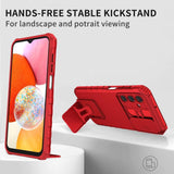 Samsung Galaxy A15 5G Case Stereoscopic Holder - Red