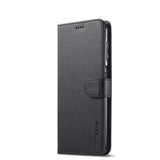 Samsung Galaxy A22 4G Case LC.IMEEKE Calf Texture - Black