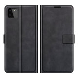 Samsung Galaxy A22 5G Case Secure Flip Wallet 3 Cards Slots - Black