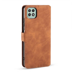 Samsung Galaxy A22 5G Case With PU Leather + TPU - Brown