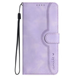 Samsung Galaxy A24 4G Case Skin Feel PU Leather Secure Wallet - Purple