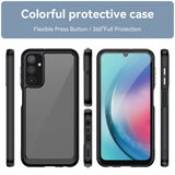 Samsung Galaxy A25 5G Case Colorful Series Acrylic - Black