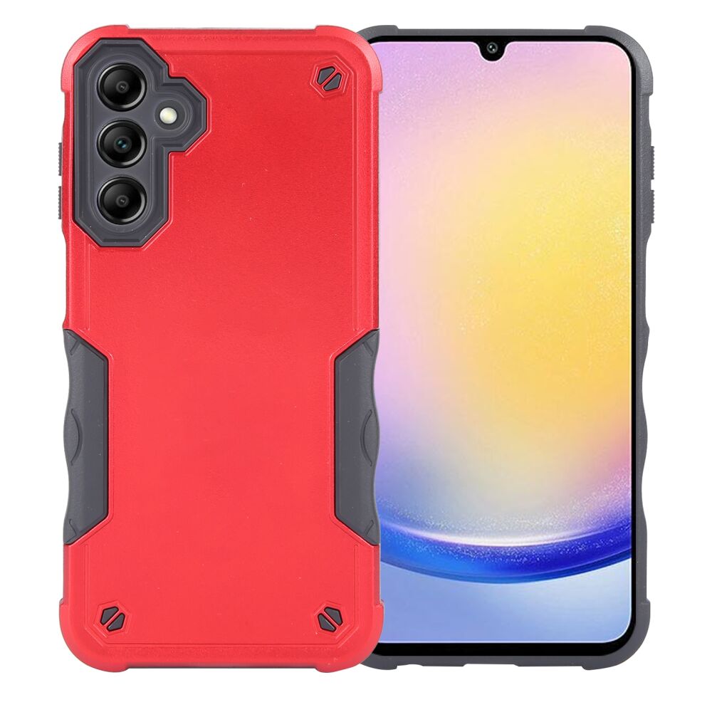 Samsung Galaxy A25 5G Case Non-slip Shockproof Armor - Red