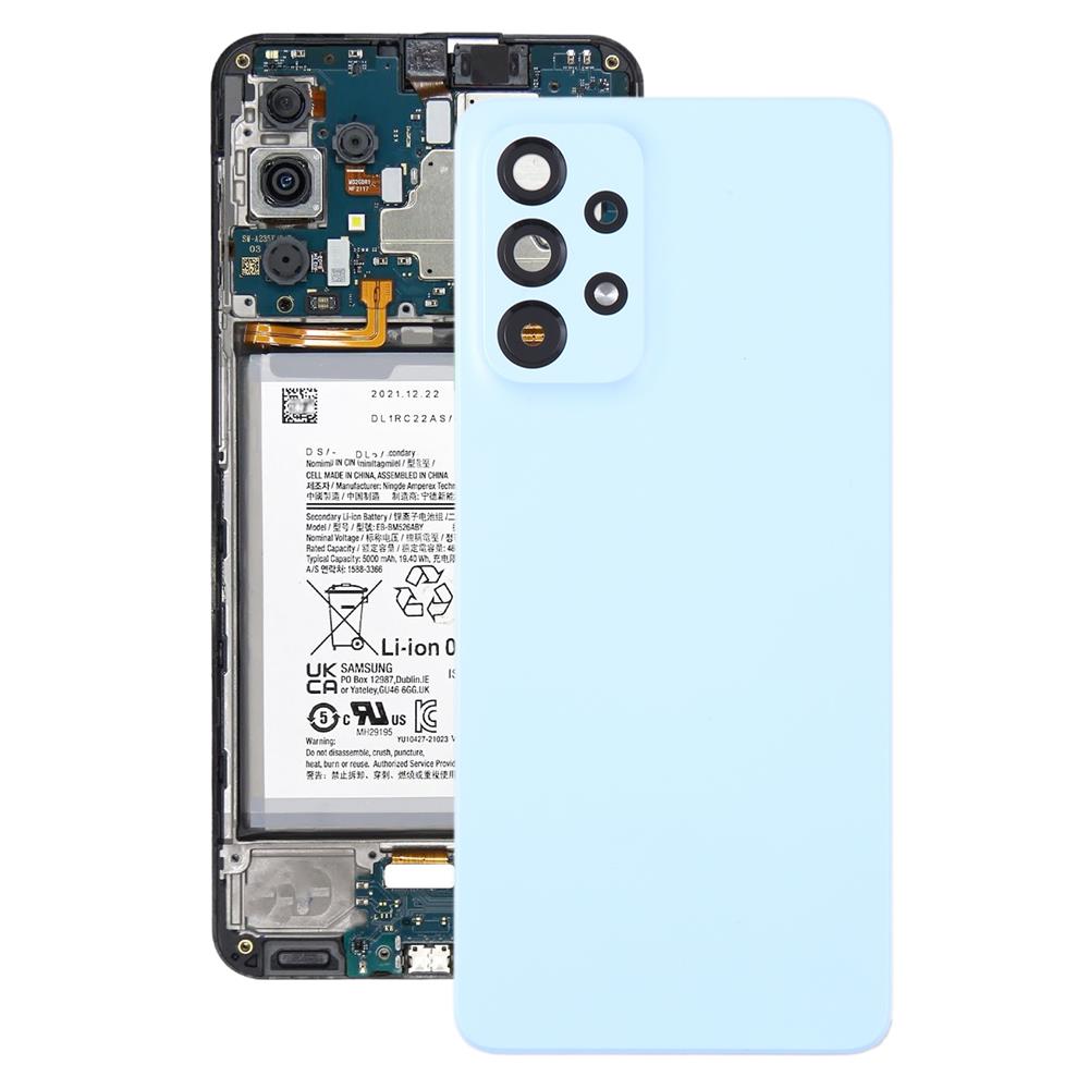 Samsung Galaxy A33 5G Battery Back Cover with Camera Lens - Blue