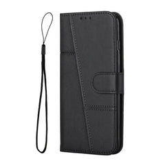 Samsung Galaxy A34 5G Case Stitching Calf Texture - Black