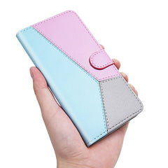 Samsung Galaxy A34 5G Case Tricolor Stitching Flip Wallet