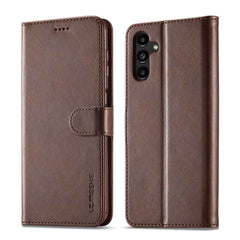 Samsung Galaxy A35 5G Case LC.IMEEKE Calf Texture - Coffee