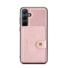 Samsung Galaxy A35 5G Case With Detachable Magnetic Wallet - Pink