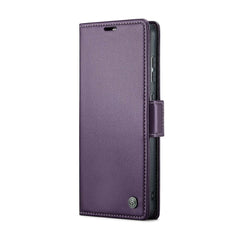 Samsung Galaxy A35 5G Case RFID Anti-theft PU - Pearly Purple