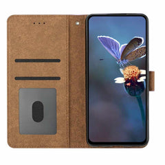 Samsung Galaxy A35 5G Case Seven Butterflies Embossed Leather - Brown