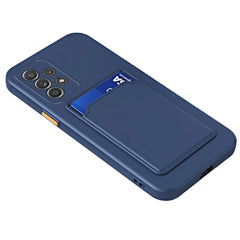 Samsung Galaxy A53 5G Case With Card Slot Made With TPU - Dark Blue