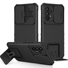 Samsung Galaxy A53 5G Case With Stereoscopic Holder - Black