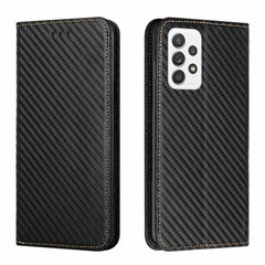 Samsung Galaxy A53 Case Made With PU Leather + TPU - Black