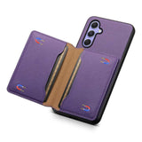 Samsung Galaxy A55 5G Case Calfskin PU Leather - Purple