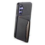 Samsung Galaxy A55 5G Case Calfskin PU Leather - Black