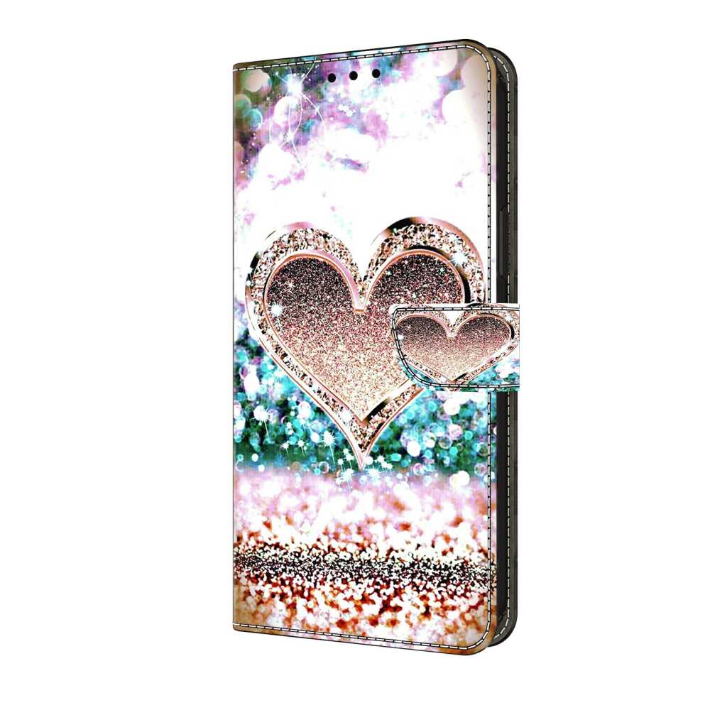 Samsung Galaxy A55 5G Case Crystal 3D - Pink Diamond Heart