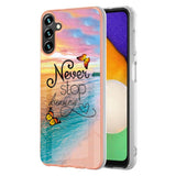 Samsung A55 Case Electroplating IMD TPU - Dream Butterfly