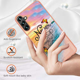 Samsung Galaxy A55 5G Case Electroplating IMD TPU - Dream Butterfly