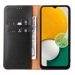 Samsung Galaxy A55 5G Case Fierre Shann PU Leather - Black