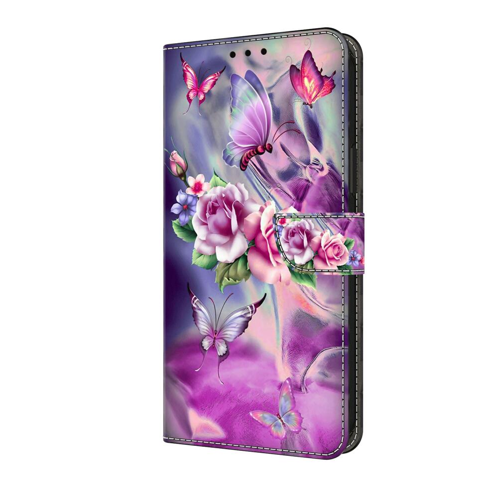 Samsung Galaxy A55 5G Case Protective PU Leather - Butterfly