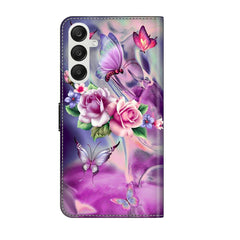 Samsung Galaxy A55 5G Case Protective PU Leather - Butterfly